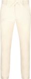 Alberto Broek Jump Stripe Ecru Heren Chino Slim Fit Lyocell/Katoen Crème