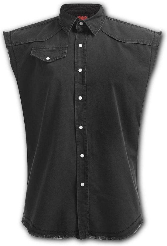 Spiral Solid Black Heren Bodywarmer - zwart - 3XL