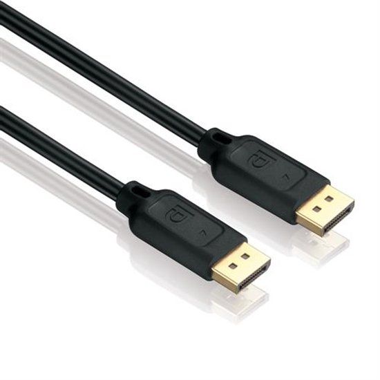 HDSupply HDGear X-DC010-020 DisplayPort kabel - DisplayPort (M) naar DisplayPort (M) - 2 m - Gevormd - Goud