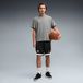 PUMA Fundamentals basketbalshort van mesh voor Heren, Zwart, Maat 4XL