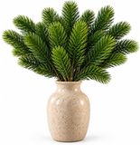 Everlands Branche de Noël - 15 pièces - Vert - Plastique - L25 cm