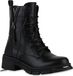 VAN HILL Bottines à lacets légèrement doublées pour femme, modèle 841392, noir, pointure 37