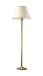 JUPITER CLASSIC Lampe sur pied, 1 point lumineux, douille E27, style campagnard, laiton, acier, beige clair
