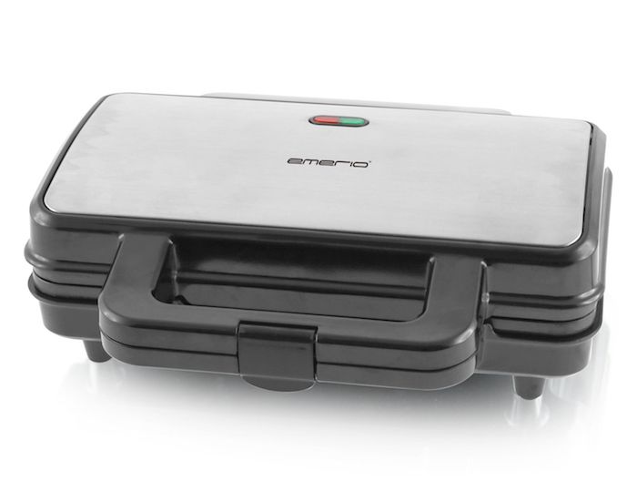 Emerio ST-109562 Sandwich Maker - Black & Stainless Steel - 900W