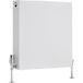 Hudson Reed Merus Plaque radiateur convecteur chauffage type 22 (T22) horizontal plat design - blanc | 60cm x 60cm - 1025 Watt