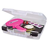 ArtBin Snelle Weergave Diepe Basis Dragende Geval - Duidelijke Open Kernopslagcontainer, 6960AB, 14.5x15
