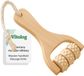 Vitolog Serie - Handmatige Lichaamsmassager - Houten Constructie - Ergonomische Handgreep - Anticellulite Functie