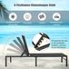COAST™ Coast Sun Louner chaise longue d'extérieur réglable 64 x 198 x 67 - 103 cm noir