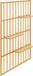 [en.casa] Wandrek Røst - 120x80x13 cm - bamboe naturel - [en.casa]