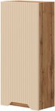 Vicco Lotta Badkamerkast – 20 x 72.6 cm Eiken/kasjmier gestreept