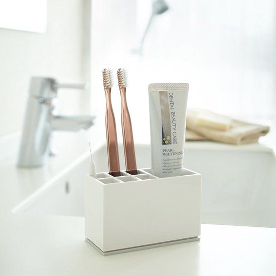 Yamazaki Tandenborstelhouder - Wit - Modern