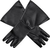 Boland Paar handschoenen Western Zwart - Volwassenen - Mannen - Cowboy