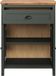Merkloos trendteam Bijzetkast Stanton | 77 x 102 x 39 cm | Evoke Oak-design | Groen