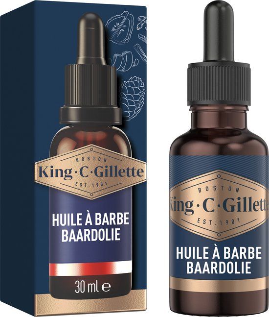 King C. Gillette Baardolie - 30 ml
