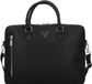 GUESS Torino Briefcase Black Zwart