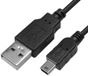 Qoltec - USB Kabel - Zwart - 1.8m
