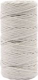 Vaessen Creative Macrame Touw - Lichtgrijs - 3mmx100m