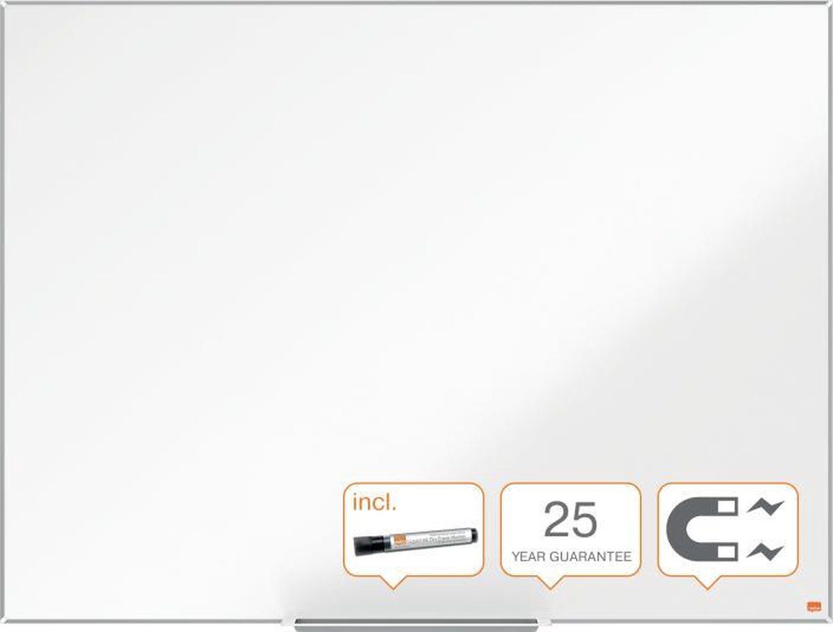 Nobo Impression Pro whiteboard magnetisch emaille 120 x 90 cm