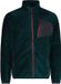 CMP Fleece Heren Lange Mouw Polyester Groen/Zwart 3XL