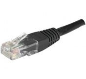 CUC Exertis Connect 854232 netwerkkabel Zwart 0,5 m Cat6 U/UTP
