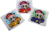 Sofil - kinderzakdoeken-Panda- 12 stuks - 27x27 cm