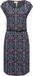 Ragwear Jurk 'Lilithe Ikat' donkerblauw / pink