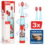 Optismile Hello Kitty Elektrische Tandenborstel Kind - Blauw, Rood