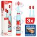 Hello Kitty Brosse à dents électrique enfant - Bleu, Rouge