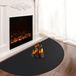 Tapis de cheminée sous-couche ignifuge - 120 x 70 cm - 0,1 cm d'épaisseur - Tri-couche, certifié SGS