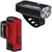 Lezyne Fusion Drive Pro 600+/Strip Drive 300+ Set de lumières Rouge 600 / 300 Lumens