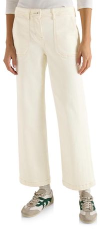 Cecil Patch Pocket Jeans, parelbeige, maat 26