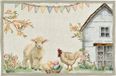 Sander Sander placemat The Farm 32x48 Fb. 40 - Multi