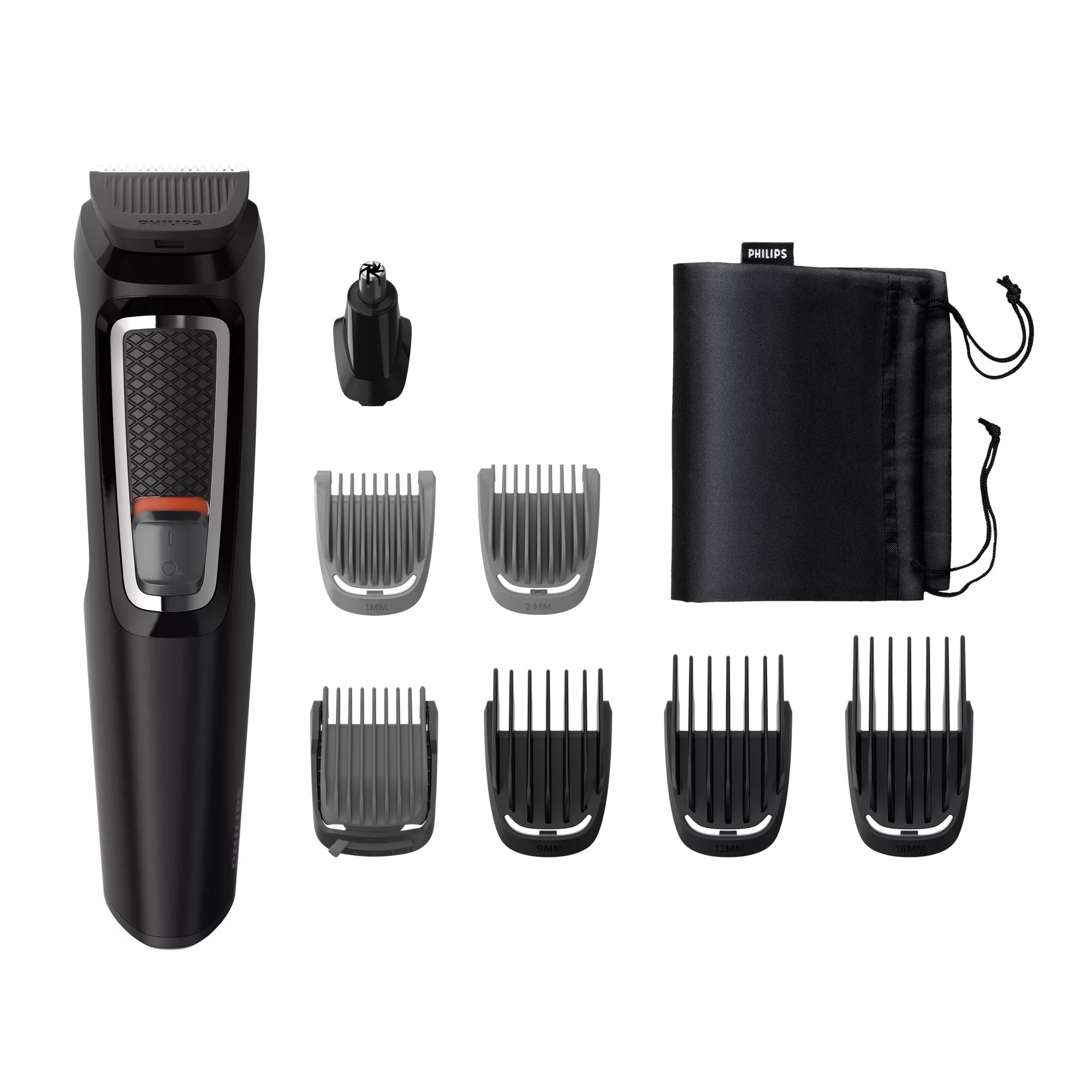 Philips Multigroom Series 3000 MG3730/15 - 8-in-1 Trimmer - Black