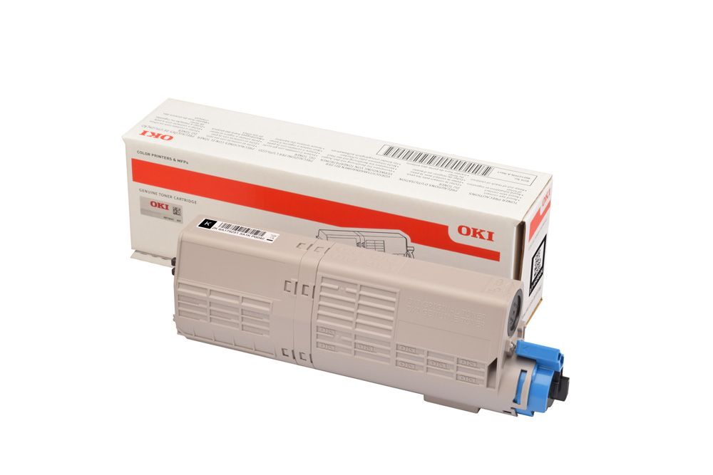 OKI 46490404 Toner Cartridge - Black - 1500 Pages - MC573dn