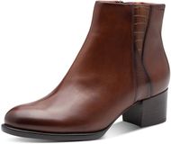 Tamaris - Dames - Enkellaarzen - Bruin - Maat 38