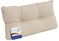 Beautissu Tuinkussen Waterafstotend Outdoor Kussen 70x40x12 cm – Rugkussen Natuur Kussen voor Tuinmeubelen – Flair Lounge