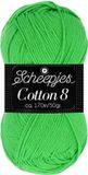 Scheepjes Cotton 8 50g - 517 Groen