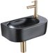 QeramiQ Fuente Fonteinset - 40x21.5x12cm - zwart mat