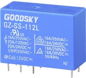 GoodSky GZ-SS-112L Printrelais 12 V/DC 20 A 1x wisselcontact 1 stuk(s) Tube