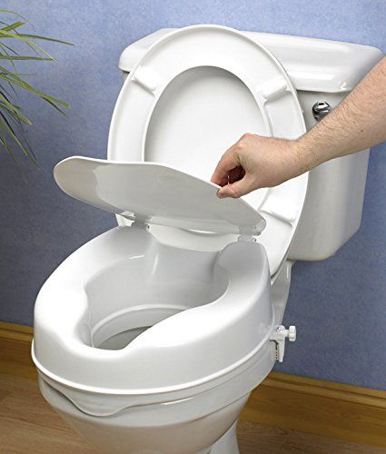 AYUDAS DINAMICAS Hildas dynamische toiletbrilverhoging 15 cm met deksel