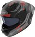 Nolan N60-6 Sport Corsa 361, casque intégral, noir mat/gris/rouge, XL