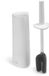 Joseph Joseph Flex 360 Siliconen Toiletborstel met Houder, Anti-druppel, Vervangbare Kop, 360° Reiniging, Wit