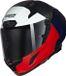 Nolan X-804 RS Blocco 348 Carbon Visceraal Rood Diepblauw Wit Glossy Integraalhelm - Helm
