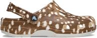 Crocs Classic Pop Animal Klompen Bruin EU 38-39