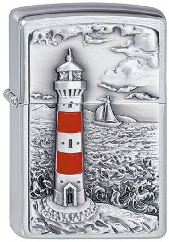 Zippo aansteker Lighthouse Emblem