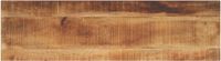 vidaXL Tafelblad rechthoekig 120x20x2,5 cm massief ruw mangohout