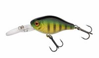 Berkley Pulse Fry Diep Crankbait Visaas, Hoogcastable Hard Bait, Zinkende Minnow voor Baars, Forel, Kopvoorn, Asp, Lange-Range Casting, Diepduikende Crankbait, 3.8cm, Goldie