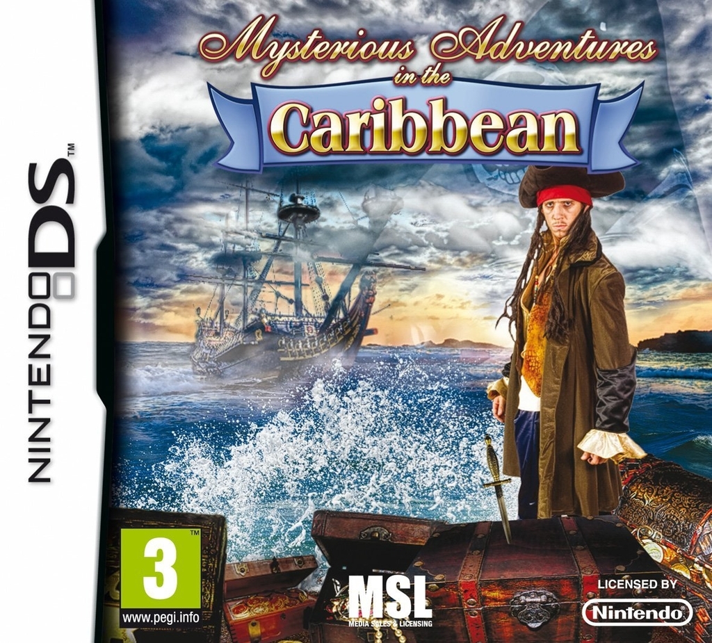 Eeezee Mysterious Adventures in the Caribbean Nintendo DS