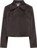 JDY Jacqueline de Yong Jas Jdymacy Life Faux Fur Jacket Otw No 15353994 Chocolate Torte Dames Maat - L