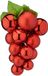 Krist+ Artesania Cerd Kerstballen Medium Druiven Rood Plastic 18 x 18 x 28 cm